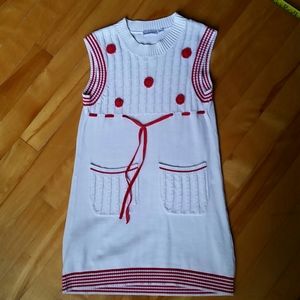 Knit dresse for girls 6-7 years old.